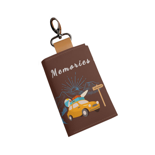 Custom Personalized Leather Keychain Purse