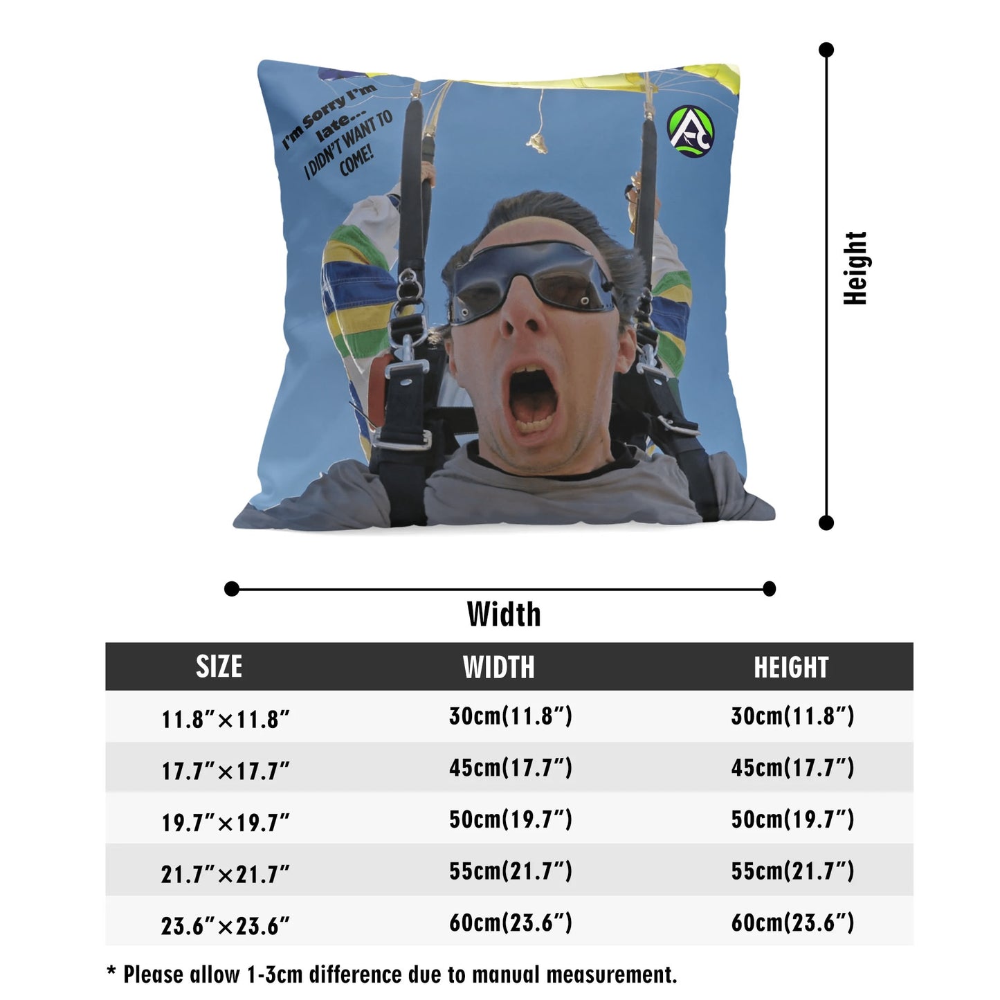 Custom Personalized I Didn’t Want to Come Pillow Cover