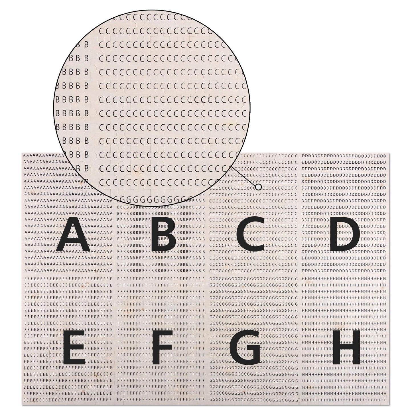 Custom Personalized Destination Puzzle (1000 pcs)