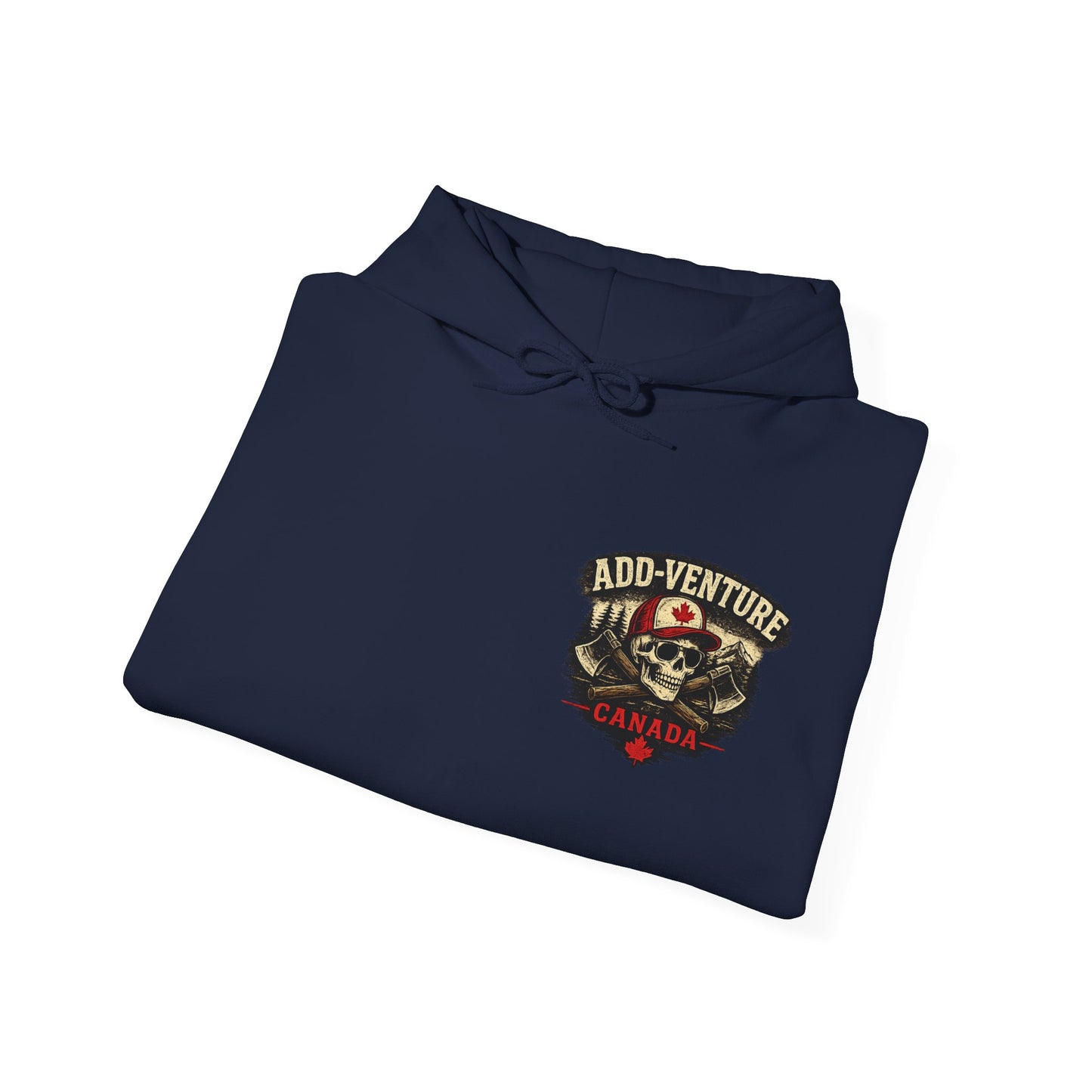 Add-Venture Hoodie - 'No Plan. Just Vibing.' Retro Camping Adventure Hoodie