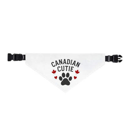 "Canadian Cutie" Clip-On Pet Bandana