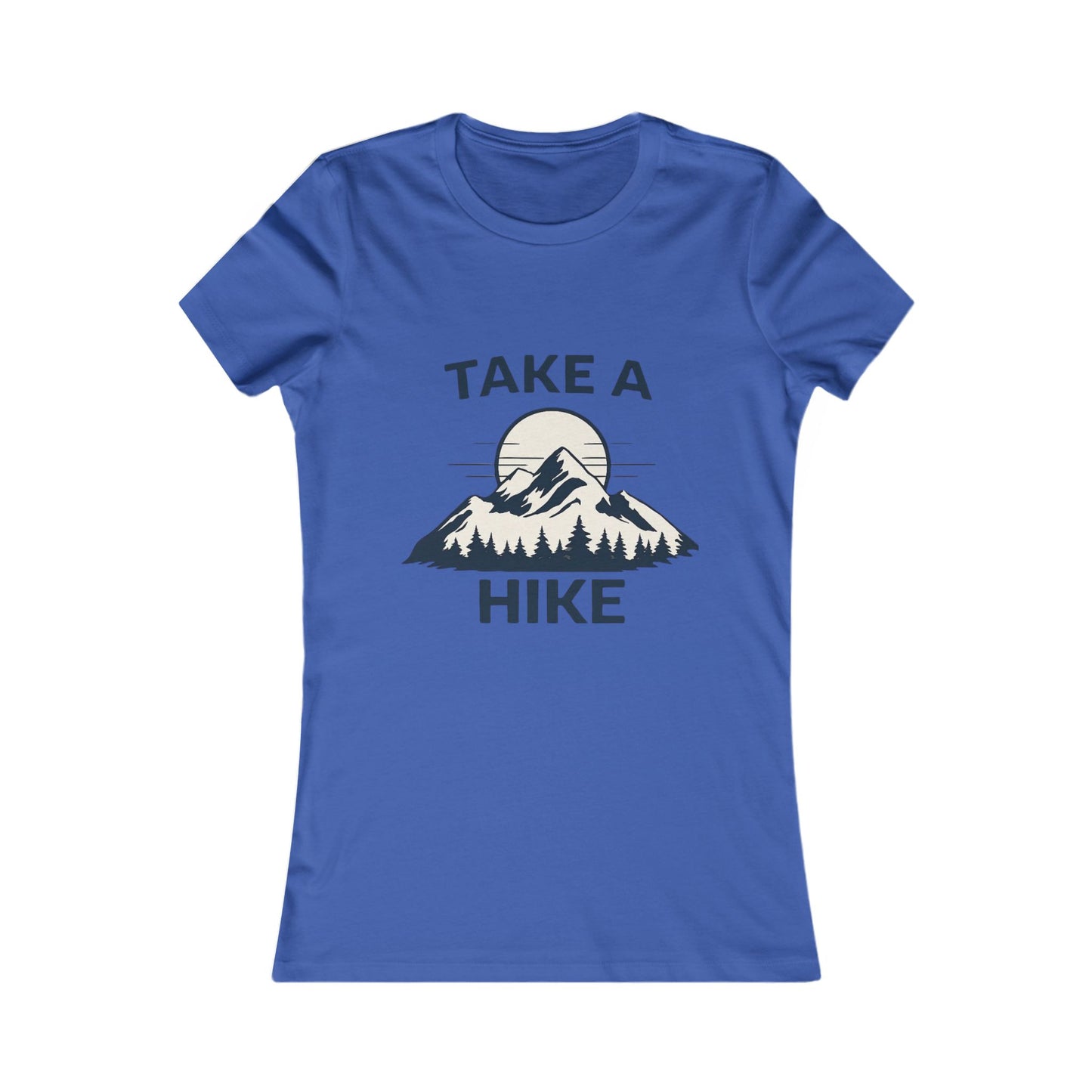 Take a Hike Women’s Tee – Mountain Hiking Graphic Shirt