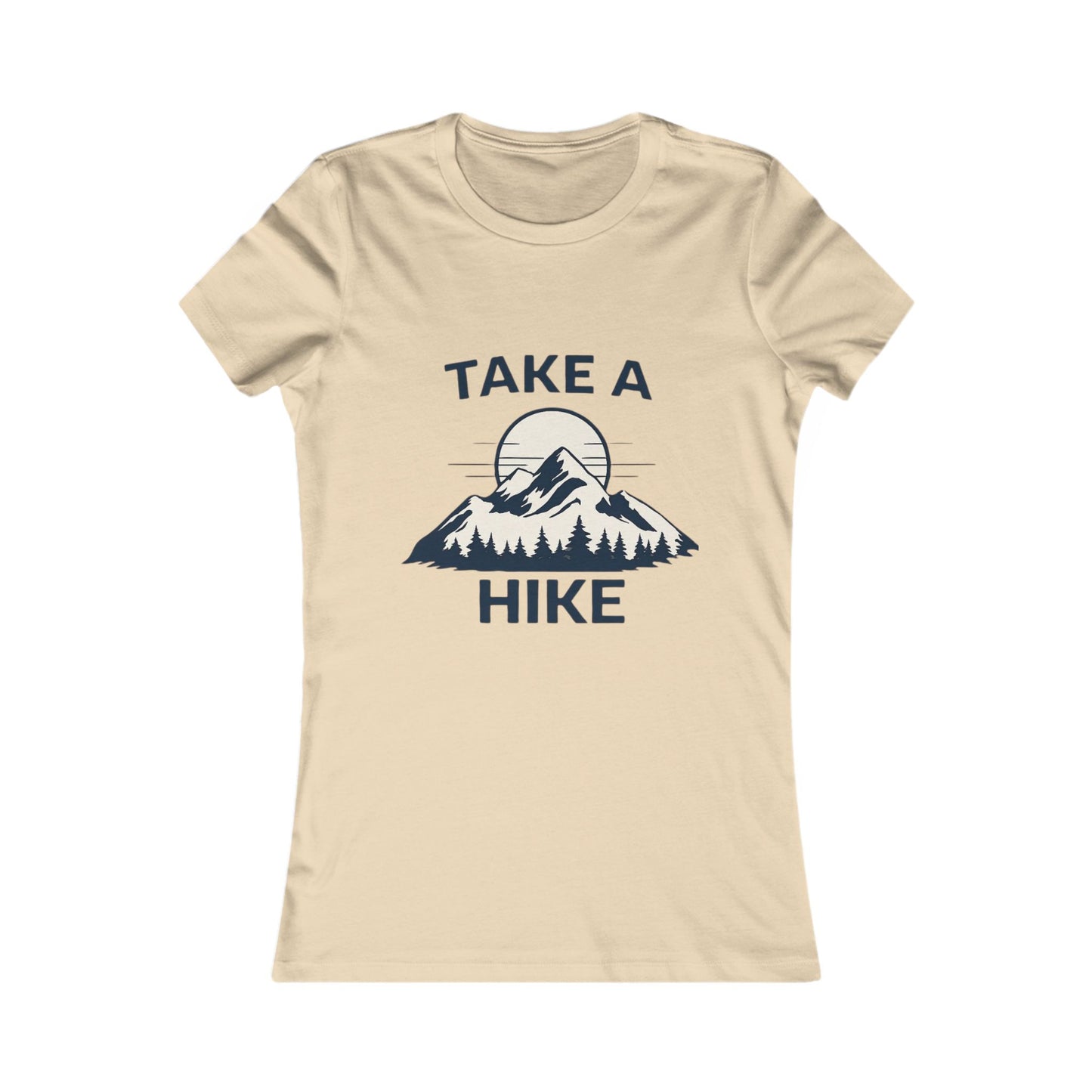 Take a Hike Women’s Tee – Mountain Hiking Graphic Shirt