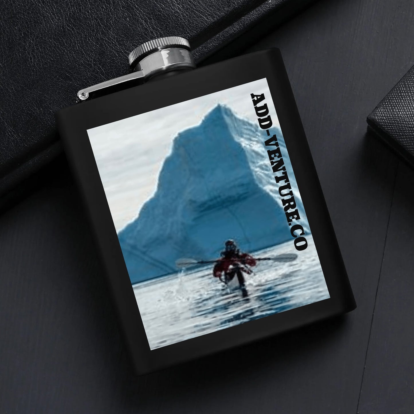 Custom Personalized 7oz Flask Gift Set