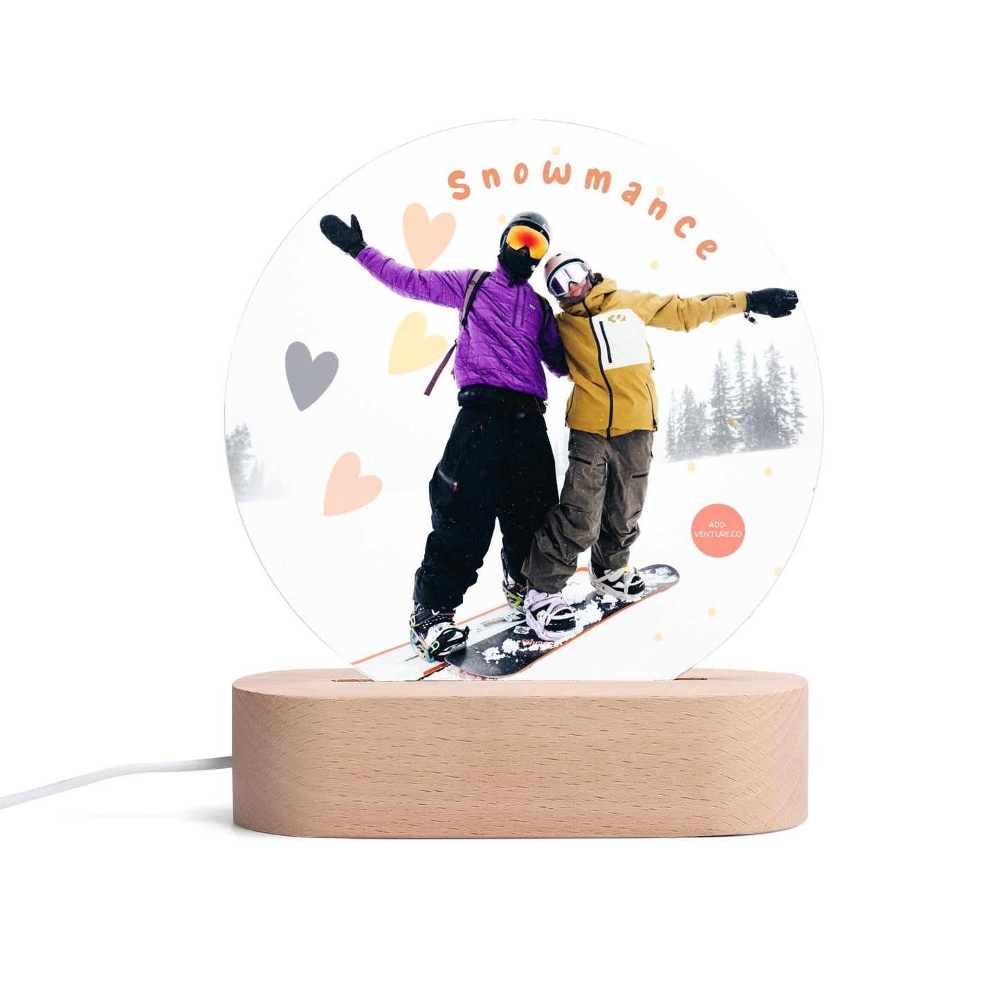 Lit for the Journey– Personalized Night Light