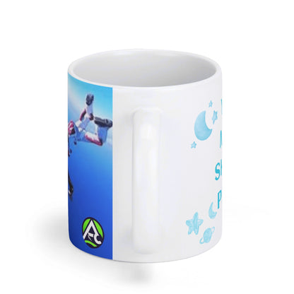 Skydive Please White Glossy Mug 11 oz