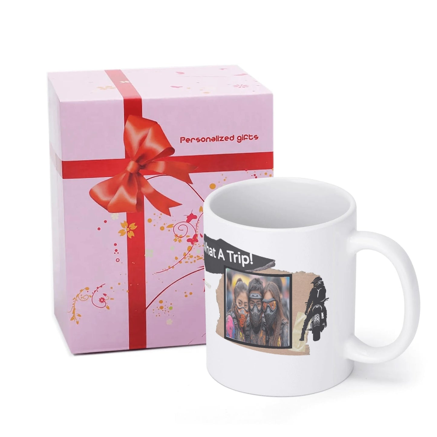 Life’s an ADD-Venture White Glossy Personalization Mug 11 oz