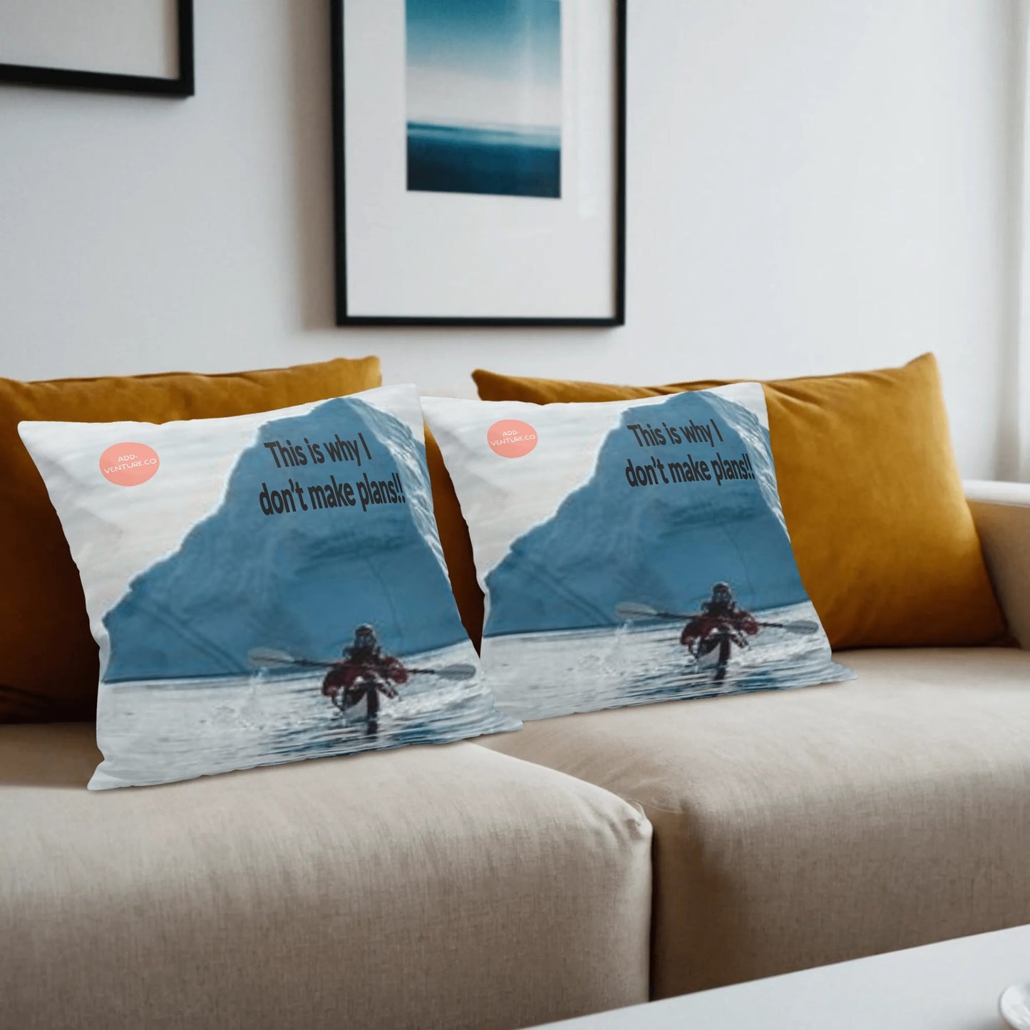 Custom Personalized Velvet 2 Pcs Pillow Case Covers