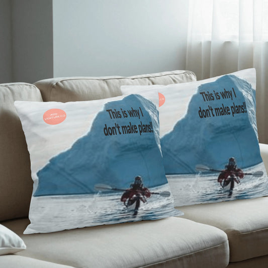 Custom Personalized Velvet 2 Pcs Pillow Case Covers