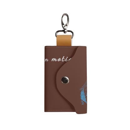 Custom Personalized Leather Keychain Purse