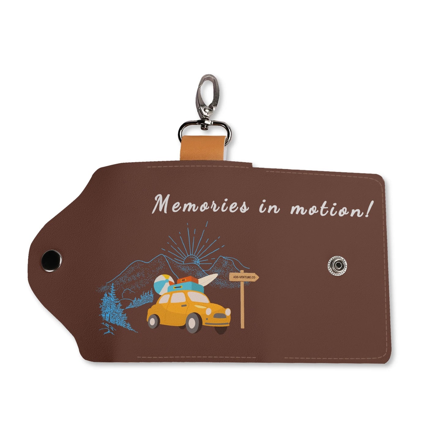 Custom Personalized Leather Keychain Purse