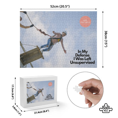 Custom Personalized Jigsaw Puzzle (500 Pcs)