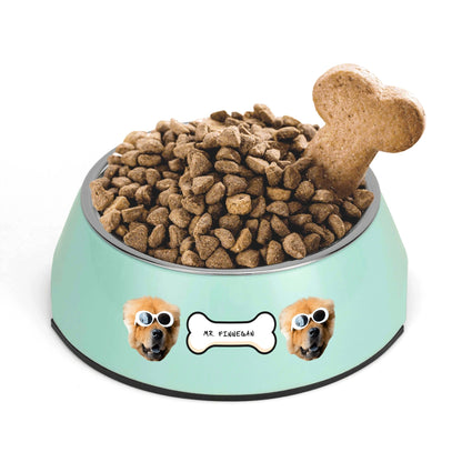 Custom Personalized Pet Face Bowl