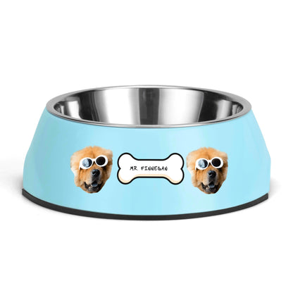 Custom Personalized Pet Face Bowl