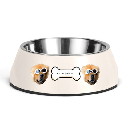 Custom Personalized Pet Face Bowl