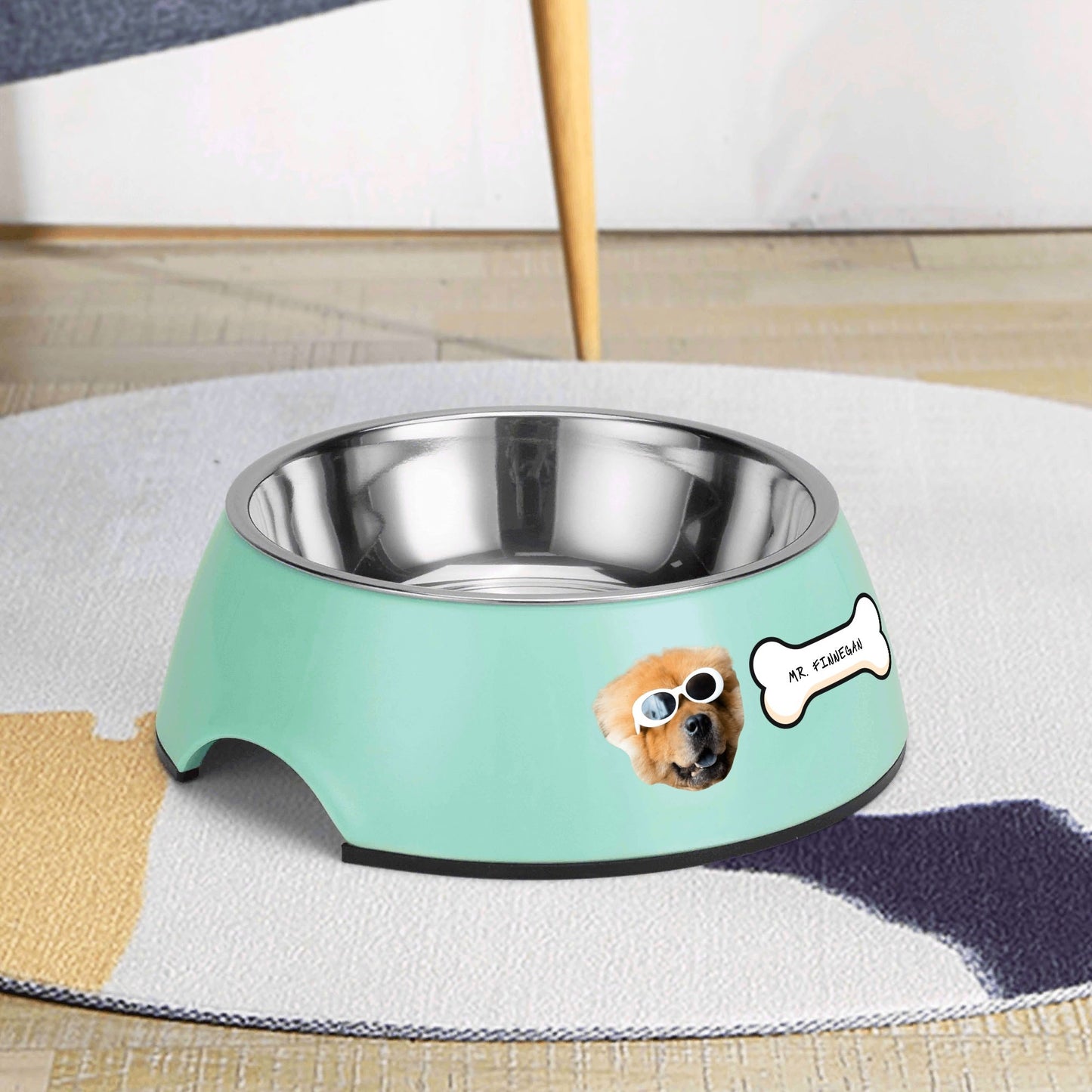 Custom Personalized Pet Face Bowl