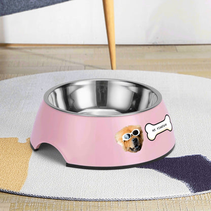 Custom Personalized Pet Face Bowl