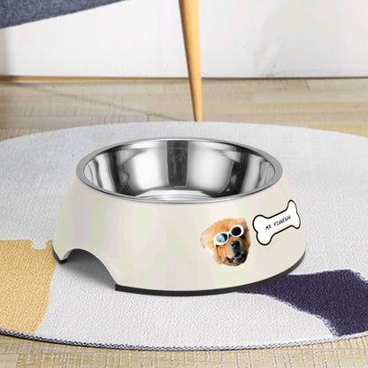 Custom Personalized Pet Face Bowl