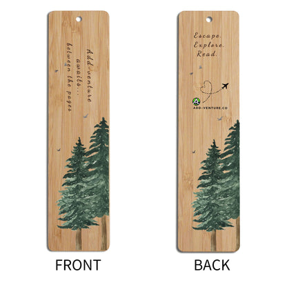 Add-Venture Timber Tales Wooden Bookmark