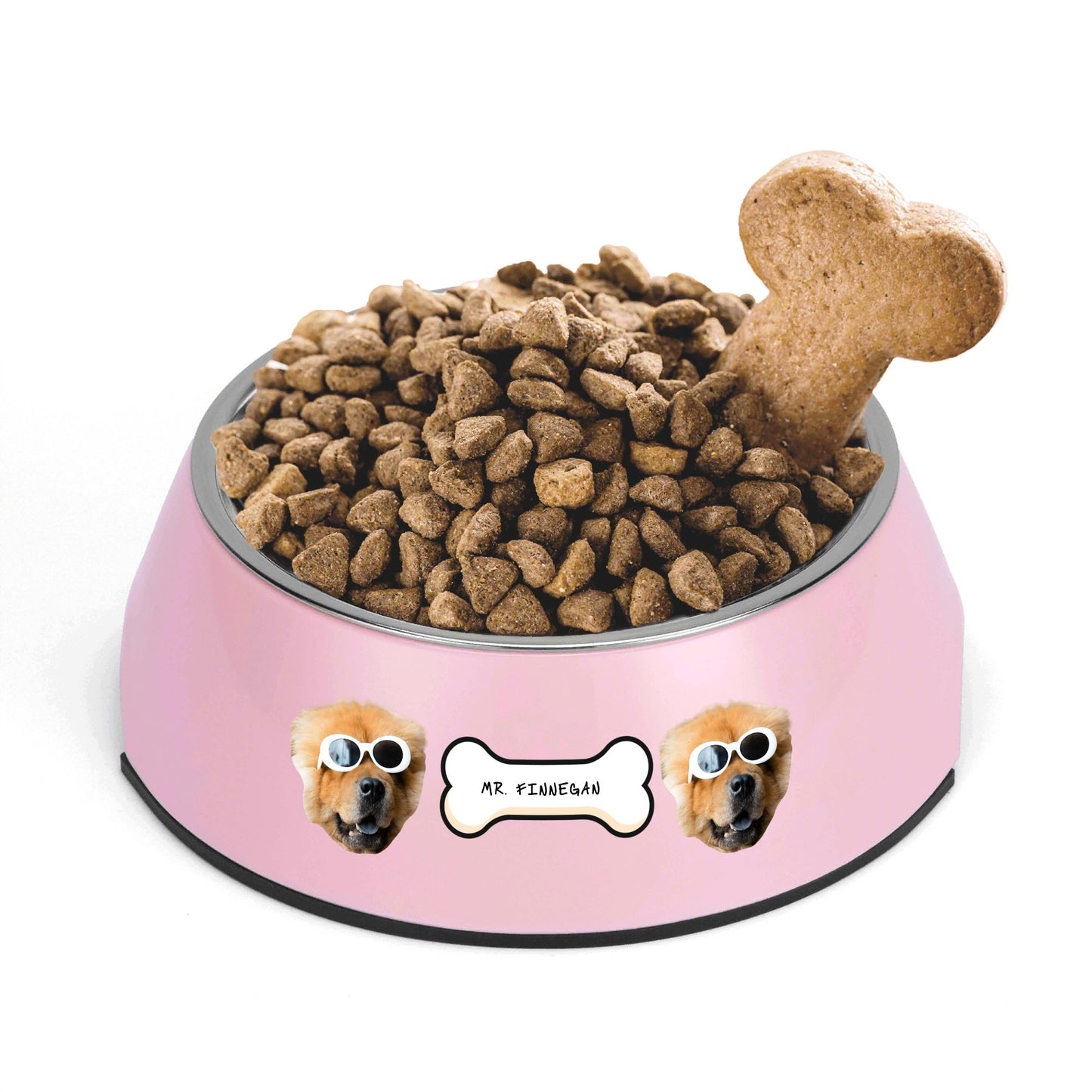 Custom Personalized Pet Face Bowl