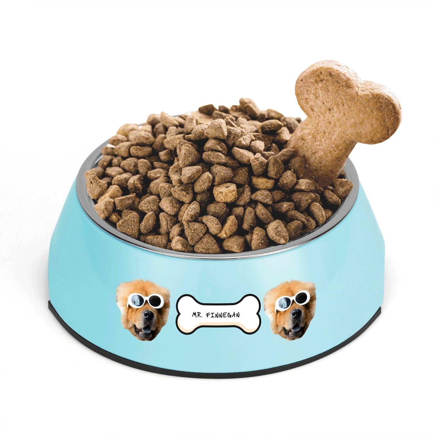 Custom Personalized Pet Face Bowl