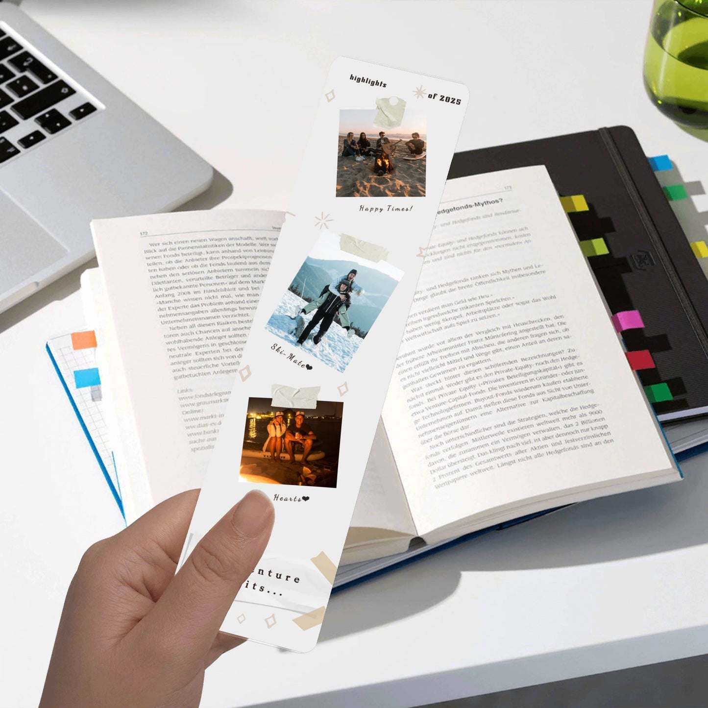 Custom Personalized Adventures Bookmark