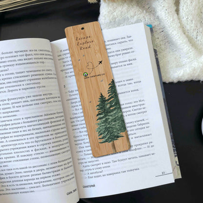 Add-Venture Timber Tales Wooden Bookmark