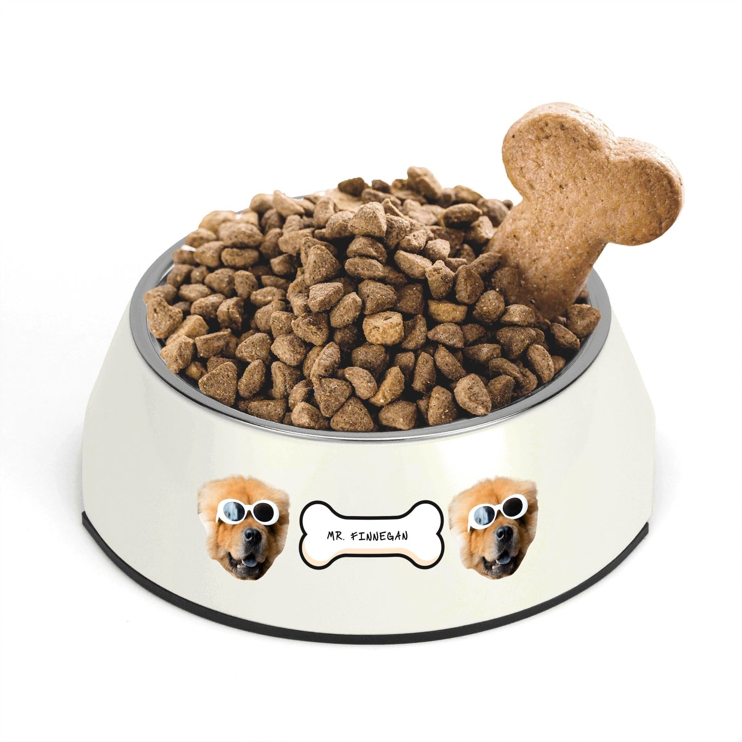 Custom Personalized Pet Face Bowl