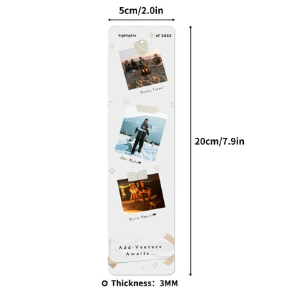 Custom Personalized Adventures Bookmark