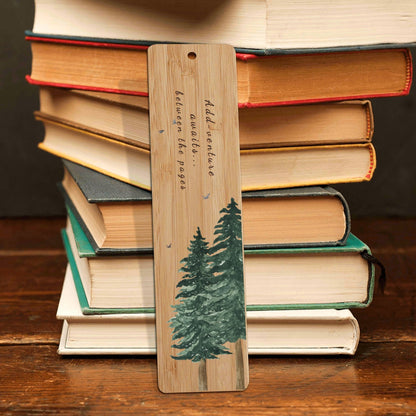 Add-Venture Timber Tales Wooden Bookmark