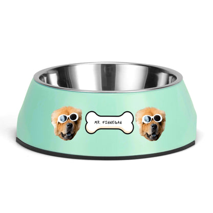 Custom Personalized Pet Face Bowl