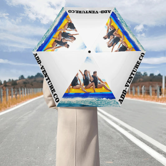 Adventure Forecast – Lightweight Travel Umbrella Add Photo
