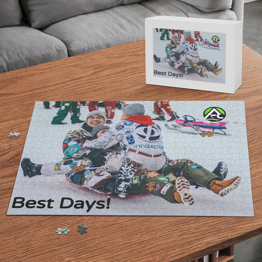 Custom Personalized Best Days Puzzle (500 pcs)