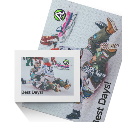 Custom Personalized Best Days Puzzle (500 pcs)