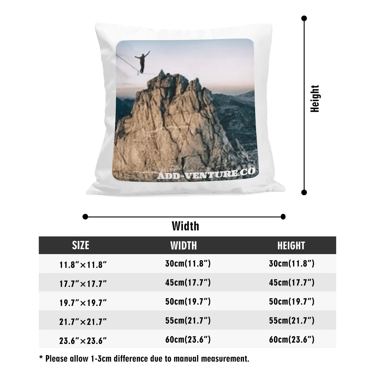 Custom Personalized Picture Perfect Pillow Cover