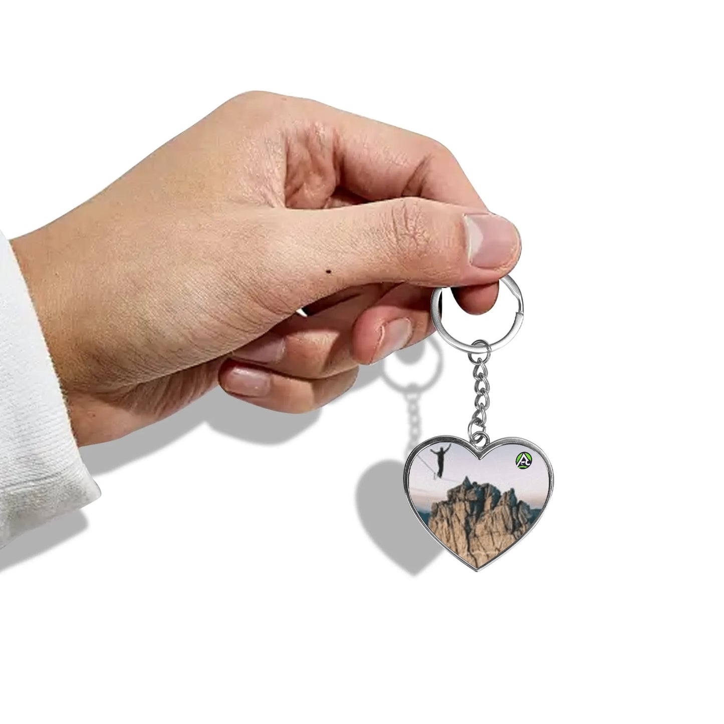 Custom Personalized Heartstring Keychain