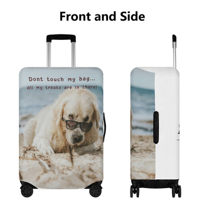 This Bag Is Under Pawtection Luggage Cover