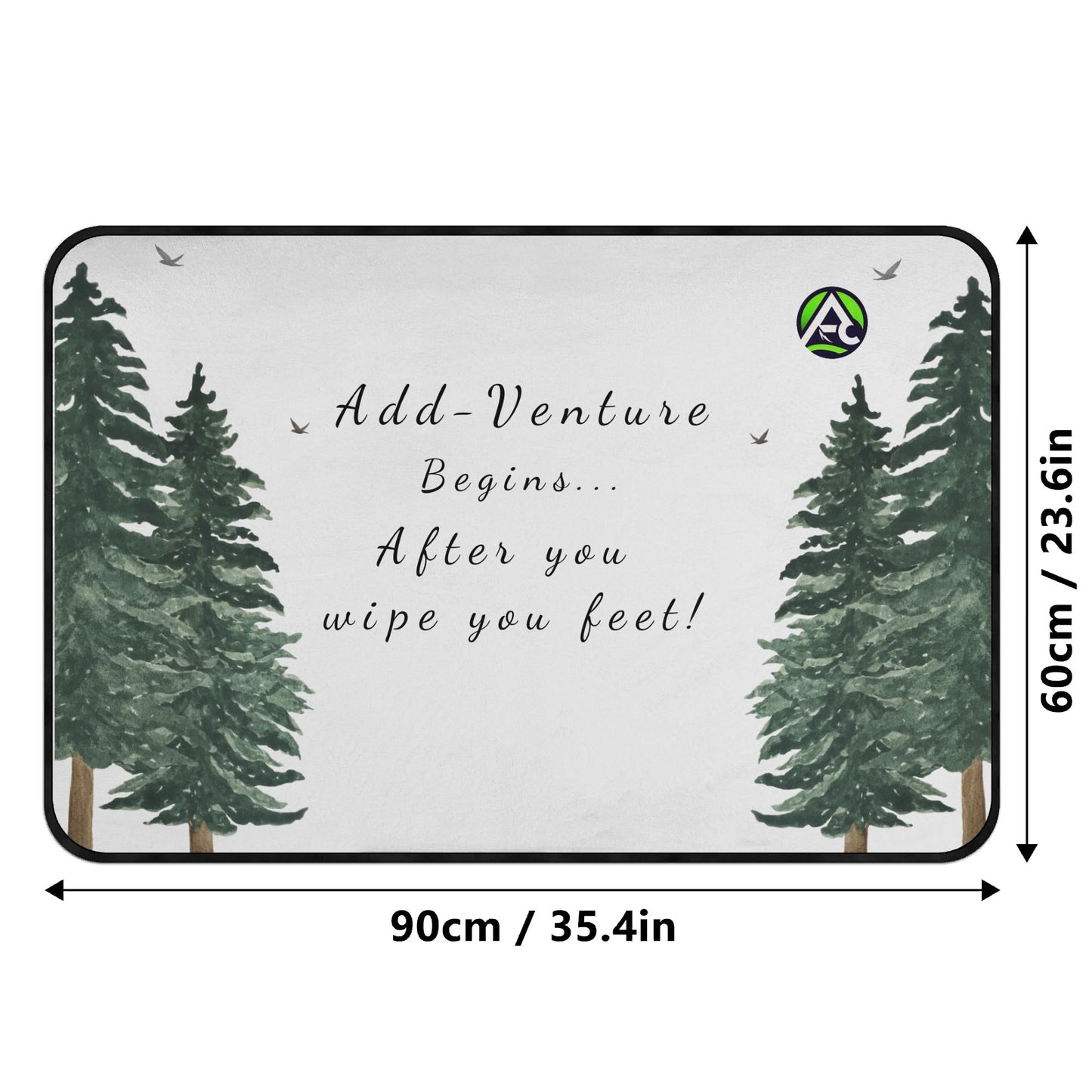 Adventure Awaits Non-Slip Rug