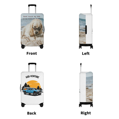 This Bag Is Under Pawtection Luggage Cover