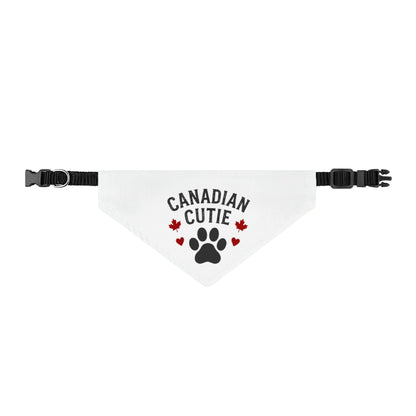 "Canadian Cutie" Clip-On Pet Bandana