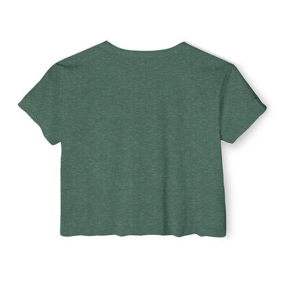 Canadian Adventurer Crop Top – "Canadian by Birth, Adventurer by Choice" Festival Tee
