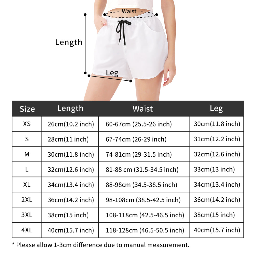 Womens Free Spirit Beach Shorts - Upload Pic