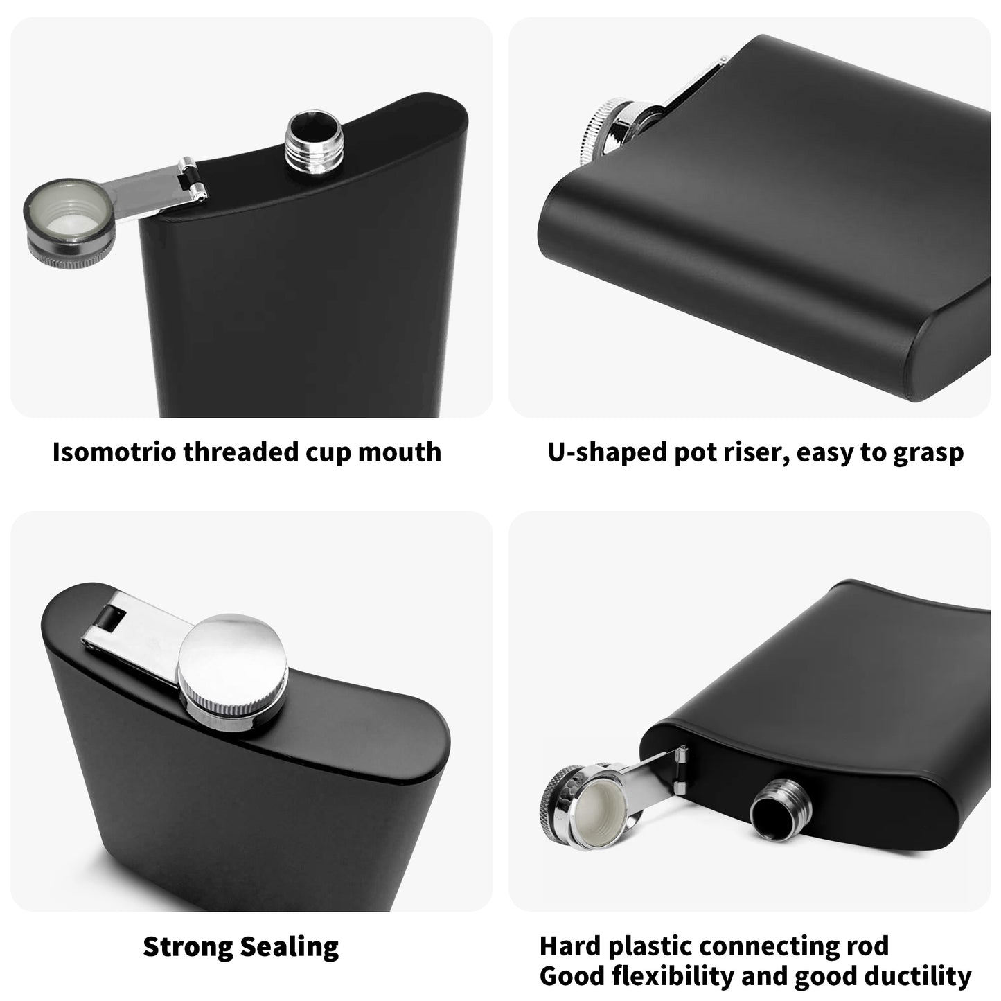 Nomad Nectar – Flask Set with Gift Box & Add Photo