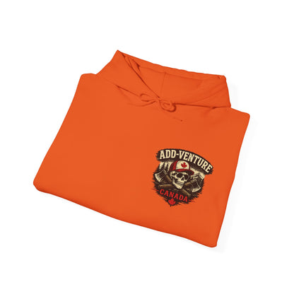 Add-Venture Hoodie - 'No Plan. Just Vibing.' Retro Camping Adventure Hoodie