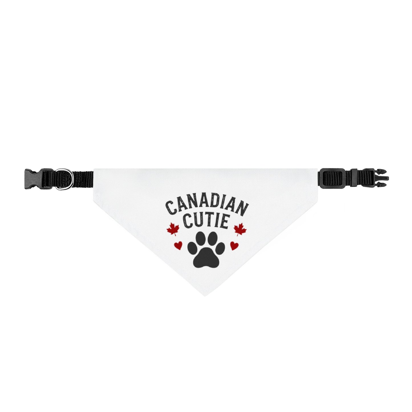 "Canadian Cutie" Clip-On Pet Bandana