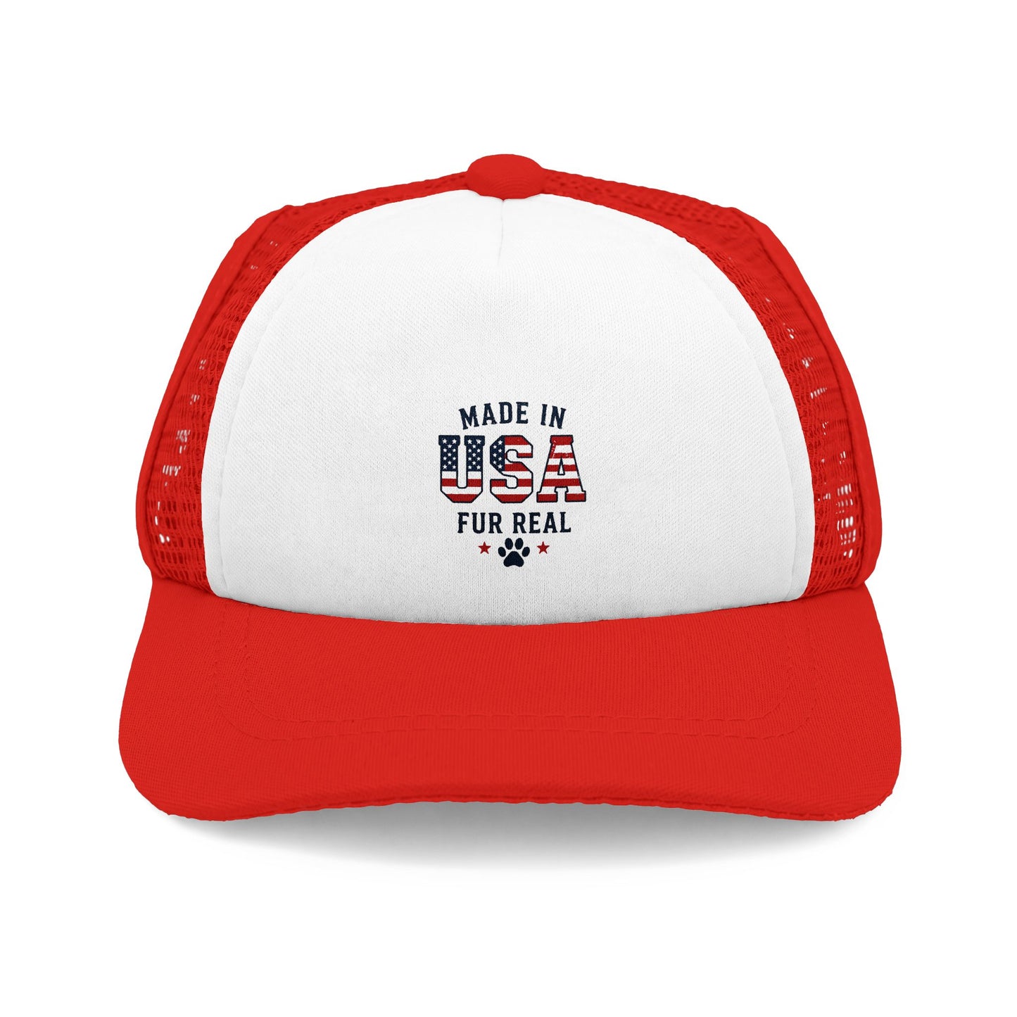 Dog Foam Trucker Hat- made in USA