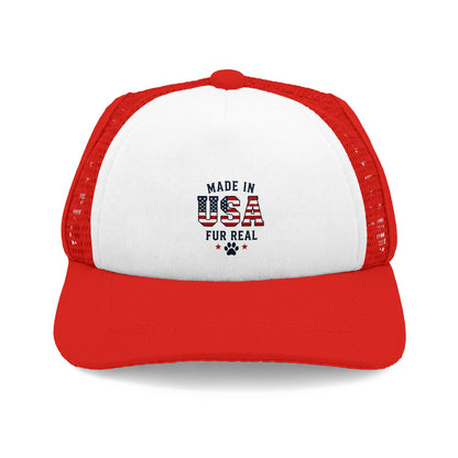 Dog Foam Trucker Hat- made in USA