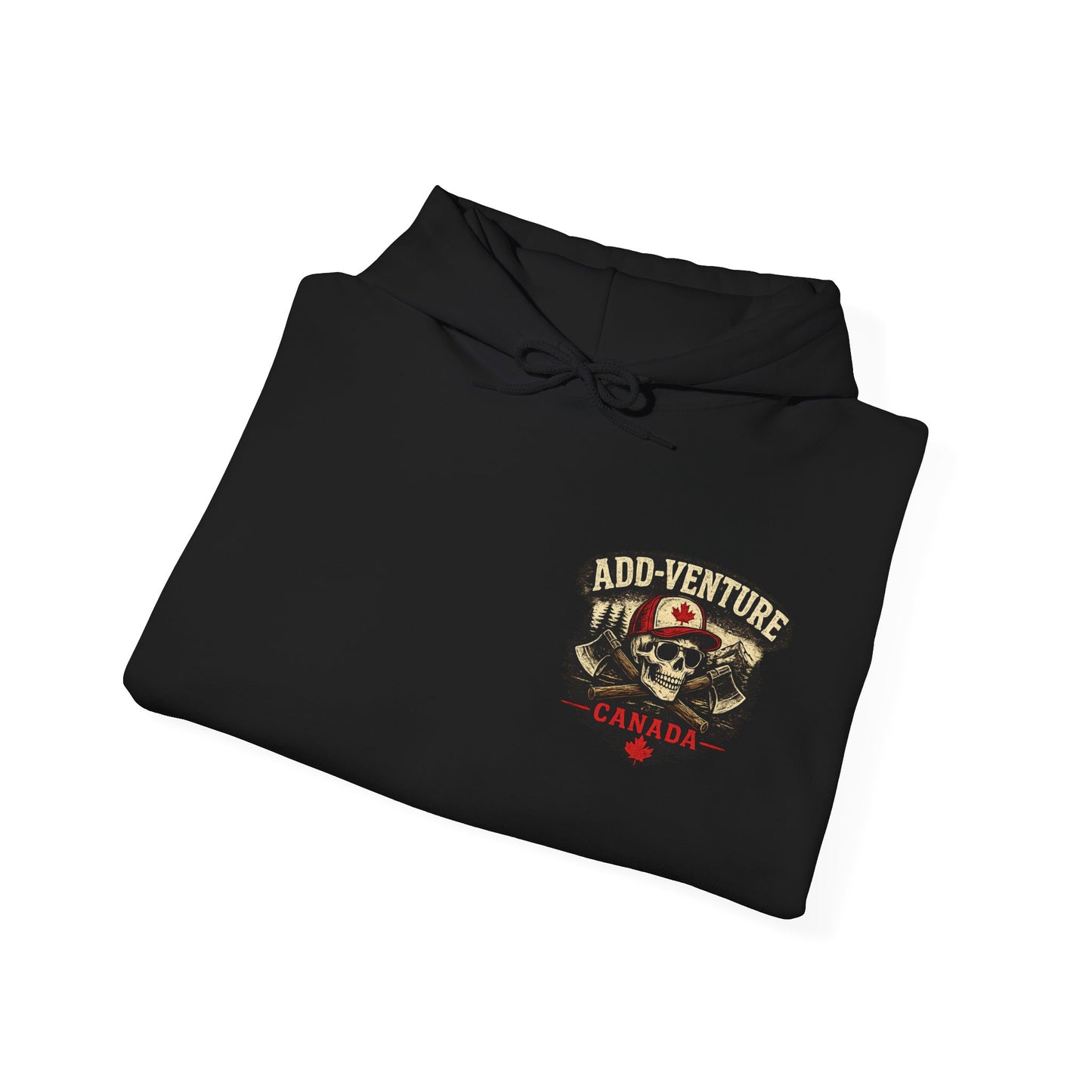 Add-Venture Hoodie - 'No Plan. Just Vibing.' Retro Camping Adventure Hoodie