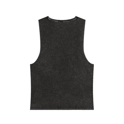 True North Mountain Tank Top — Vintage Stonewash Outdoor Graphic