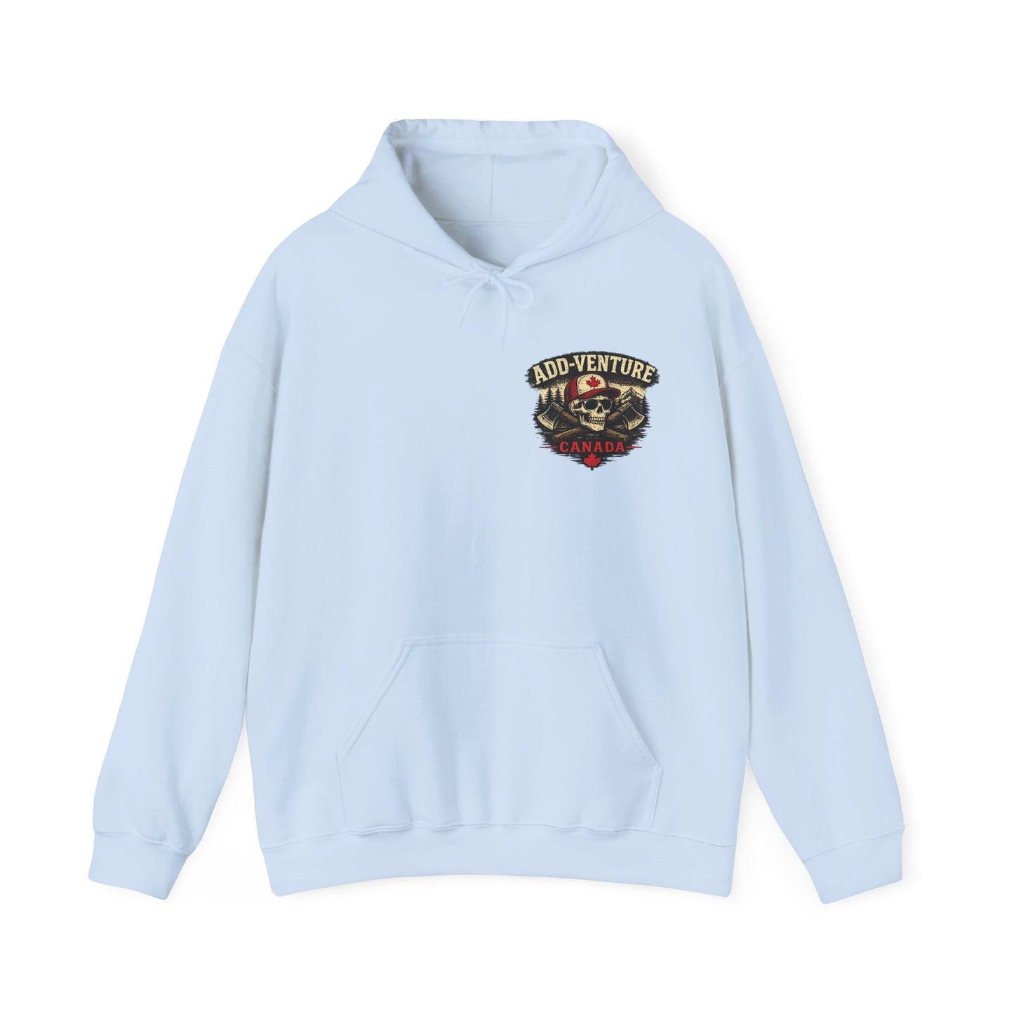 Add-Venture Hoodie - 'No Plan. Just Vibing.' Retro Camping Adventure Hoodie
